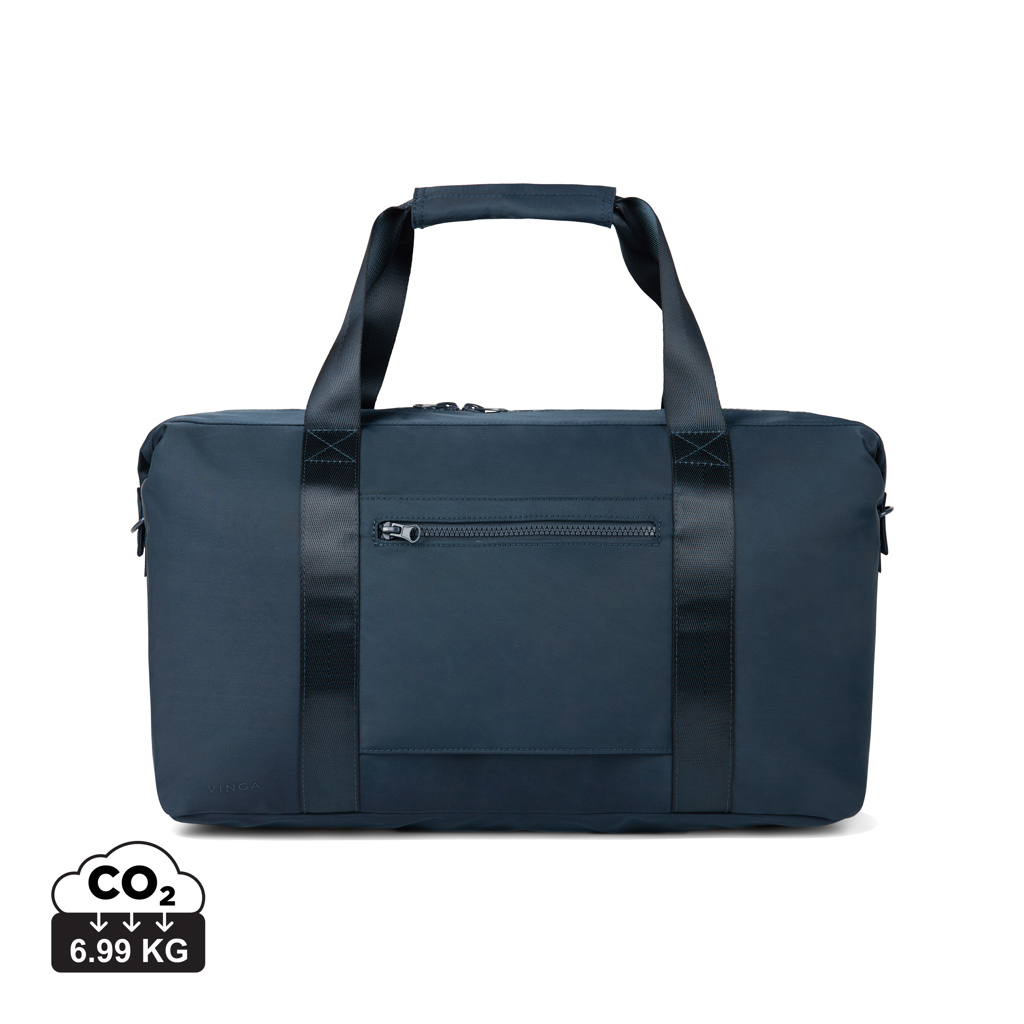 Sac week-end personnalisé 36,5 L recyclé Baltimore Neo Bleu marine